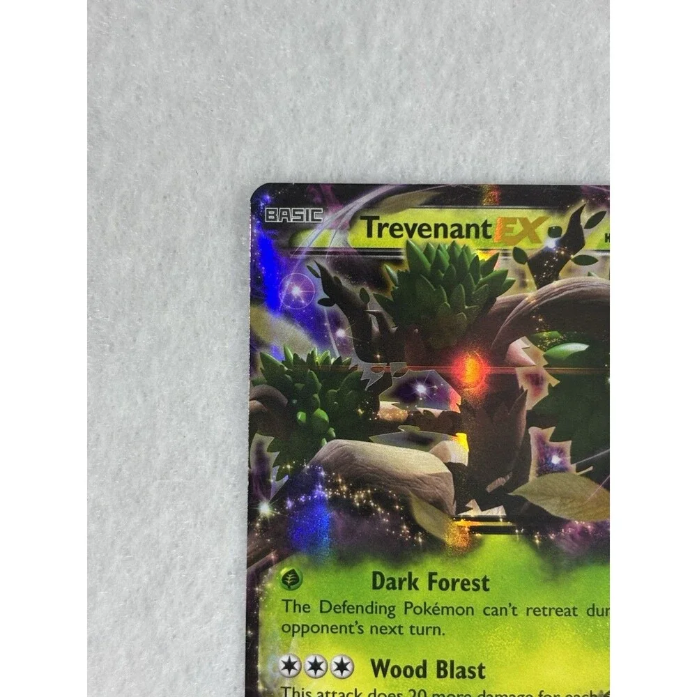 Pokémon Trevenant EX 19/160 & Team Plasma Thundurus EX BW81 Holo Card Lot